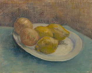 Dish with Citrus Fruit